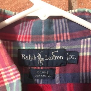 Plaid Button Down Dress Shirt